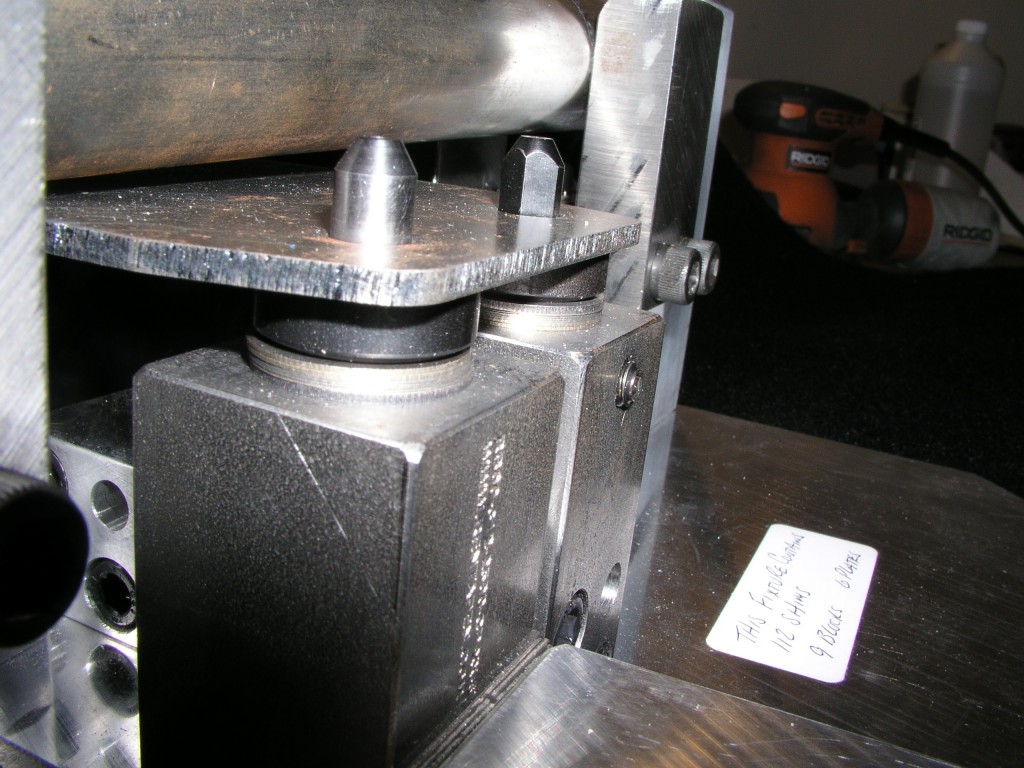 Fixture with Adjustment Shims
